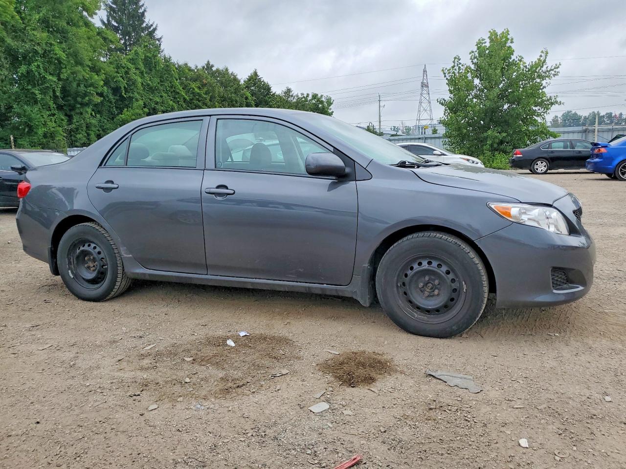 2010 Toyota Corolla Base Gray vin: 2T1BU4EEXAC351319