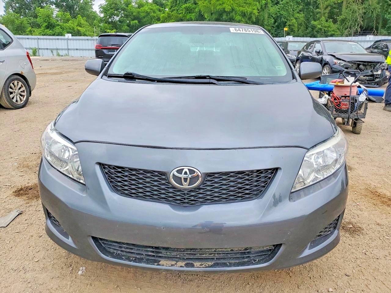 2010 Toyota Corolla Base Gray vin: 2T1BU4EEXAC351319