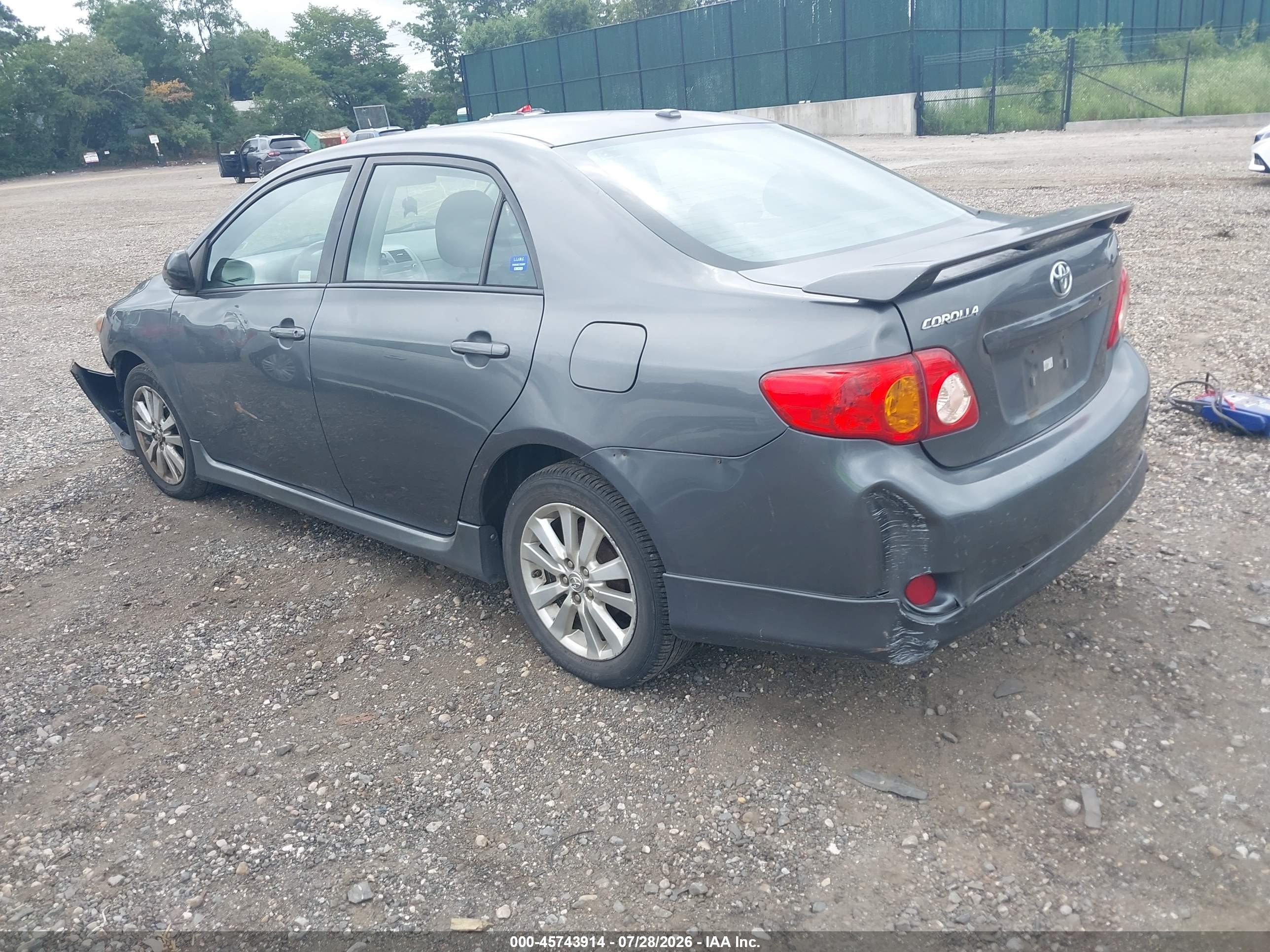 2010 Toyota Corolla S Серый vin: 2T1BU4EEXAC368721