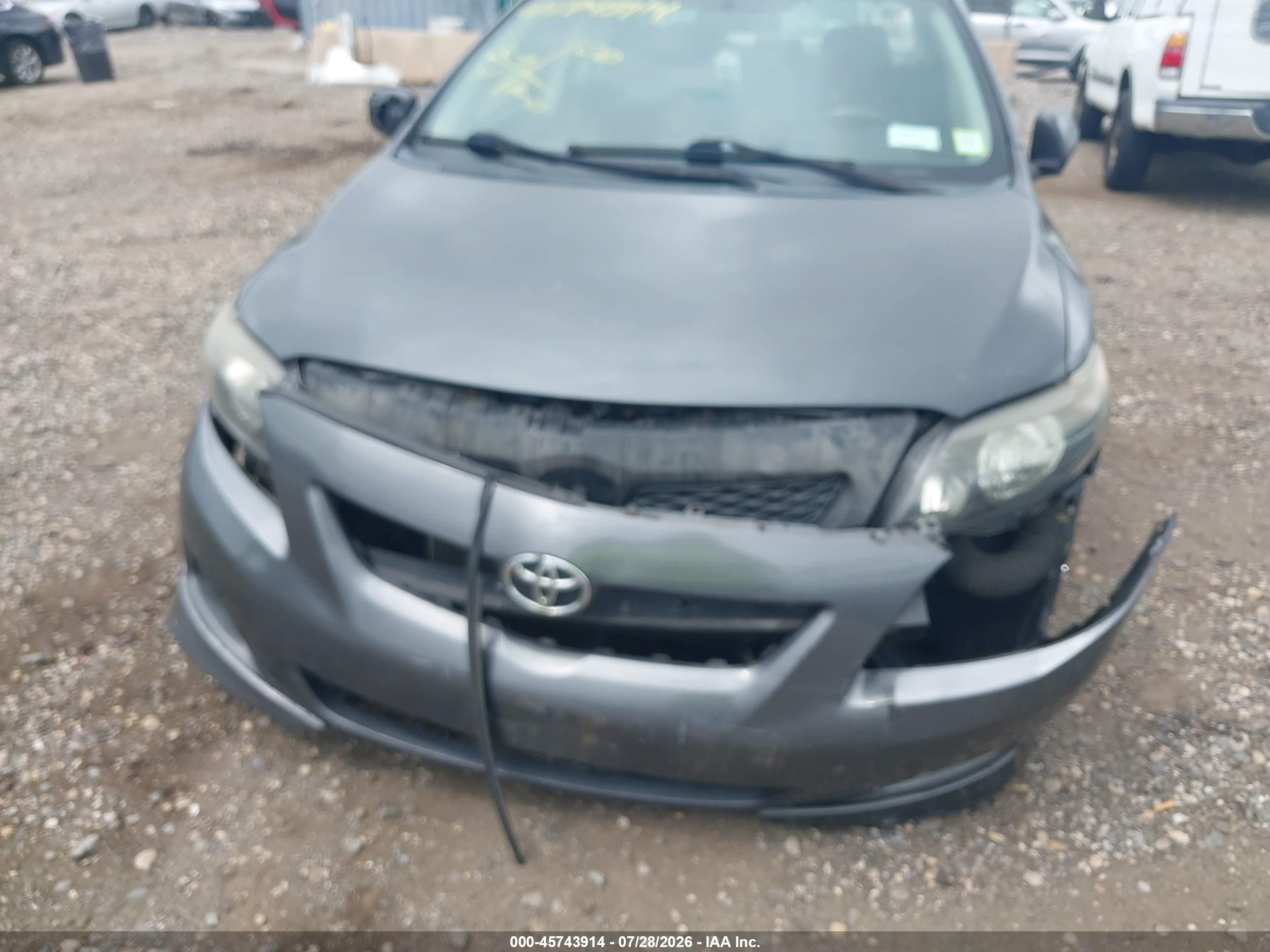 2010 Toyota Corolla S Серый vin: 2T1BU4EEXAC368721