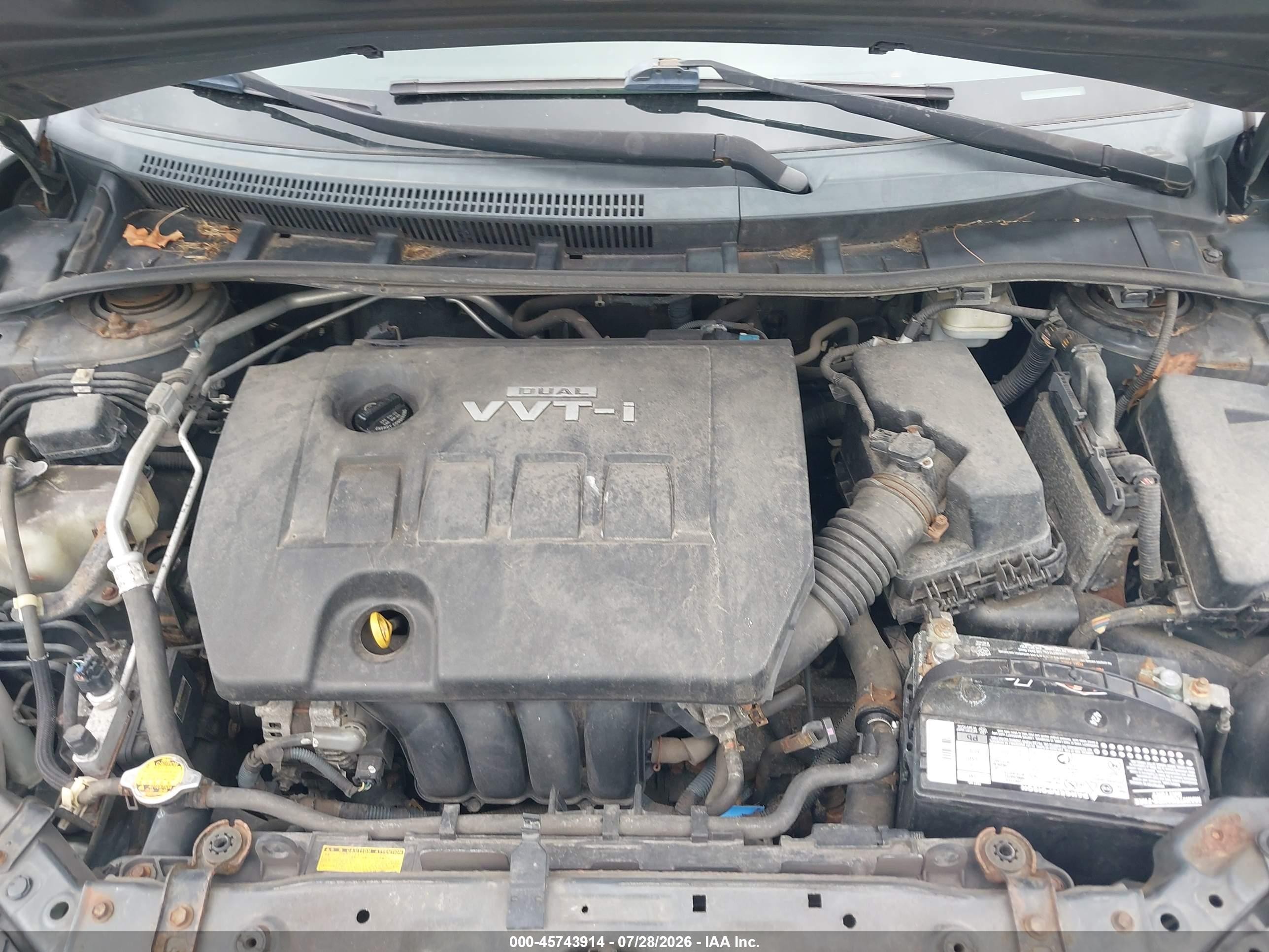 2010 Toyota Corolla S Серый vin: 2T1BU4EEXAC368721