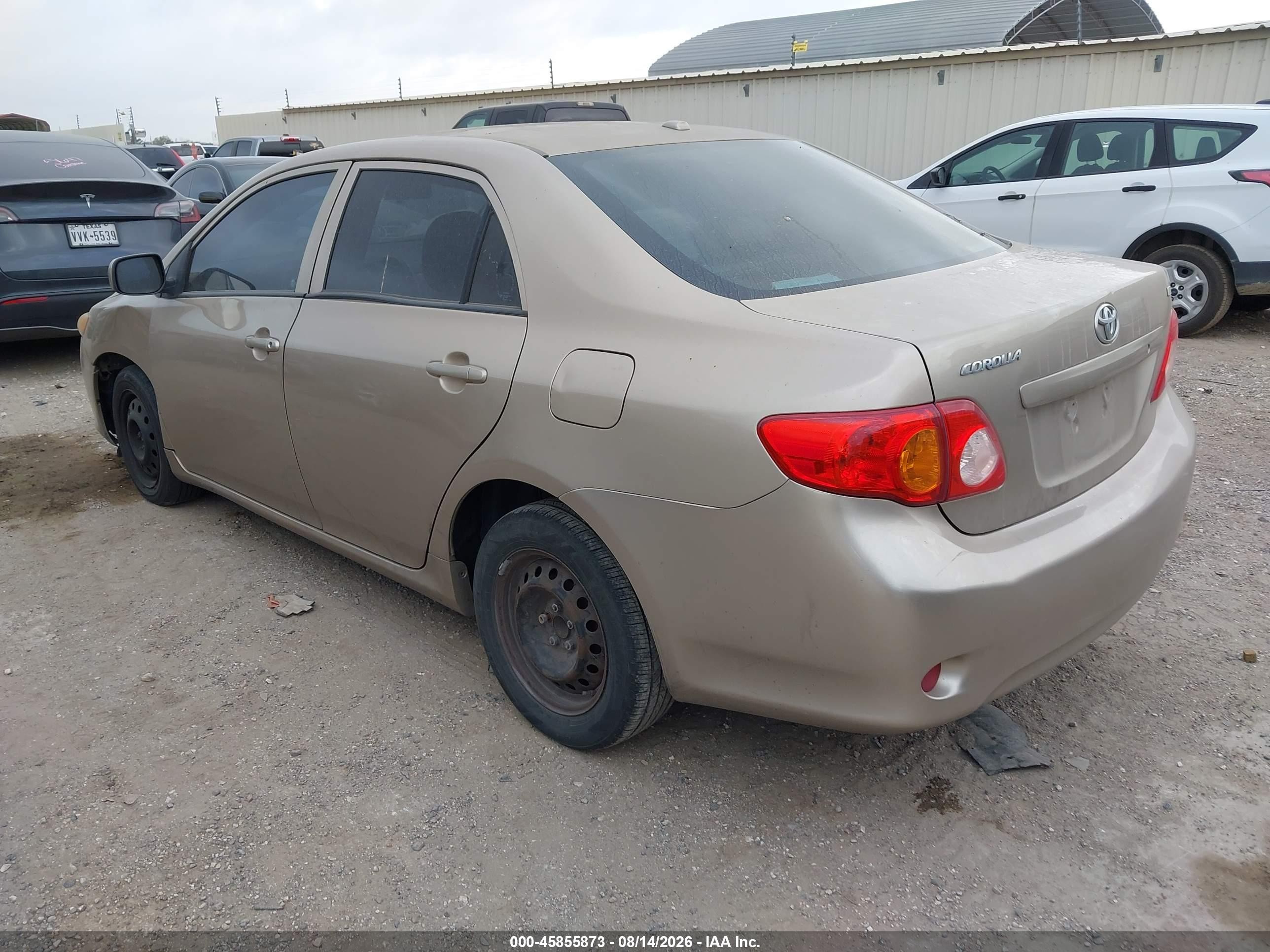 2010 Toyota Corolla Le Tan vin: 2T1BU4EEXAC371313
