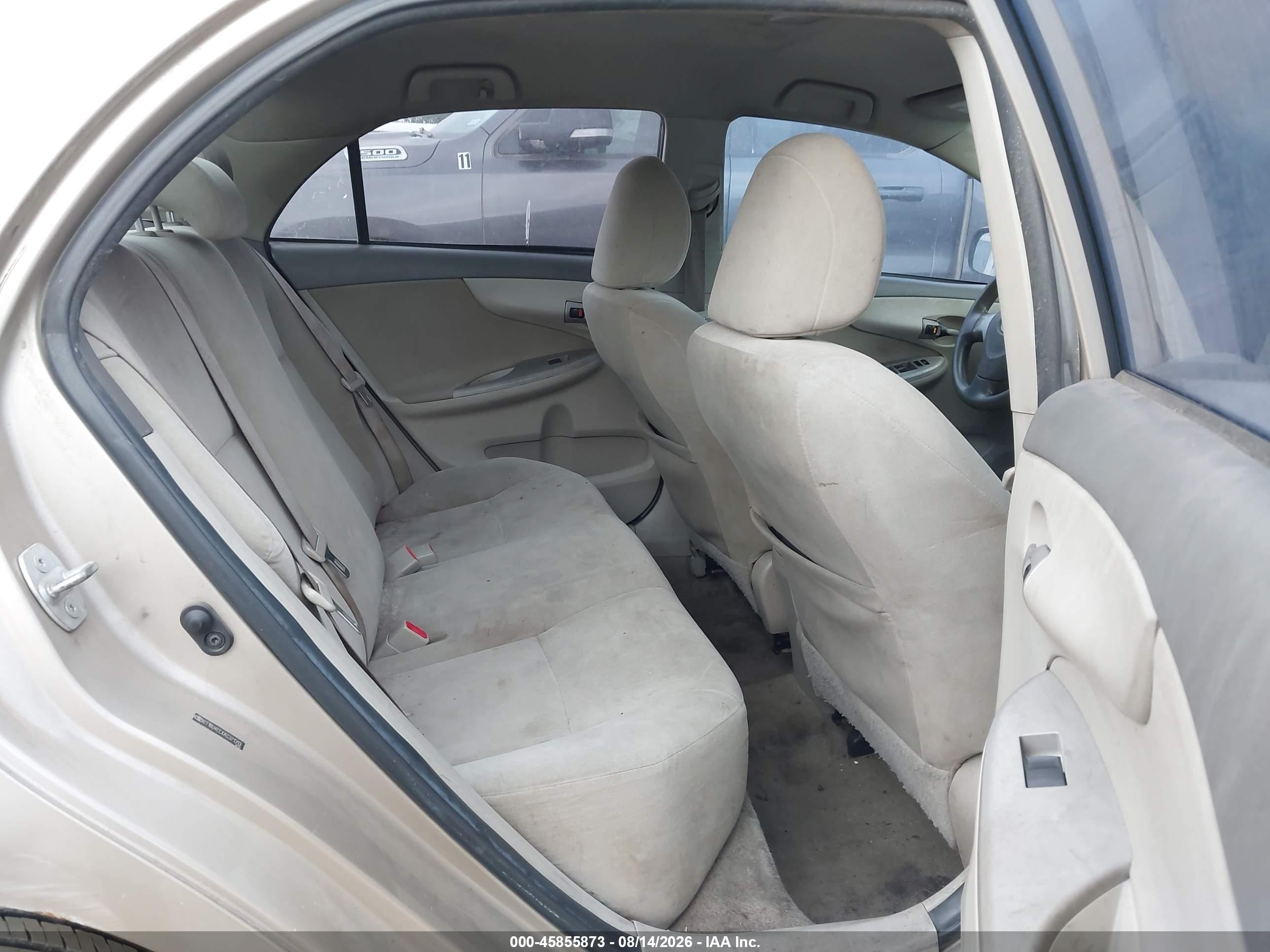 2010 Toyota Corolla Le Tan vin: 2T1BU4EEXAC371313