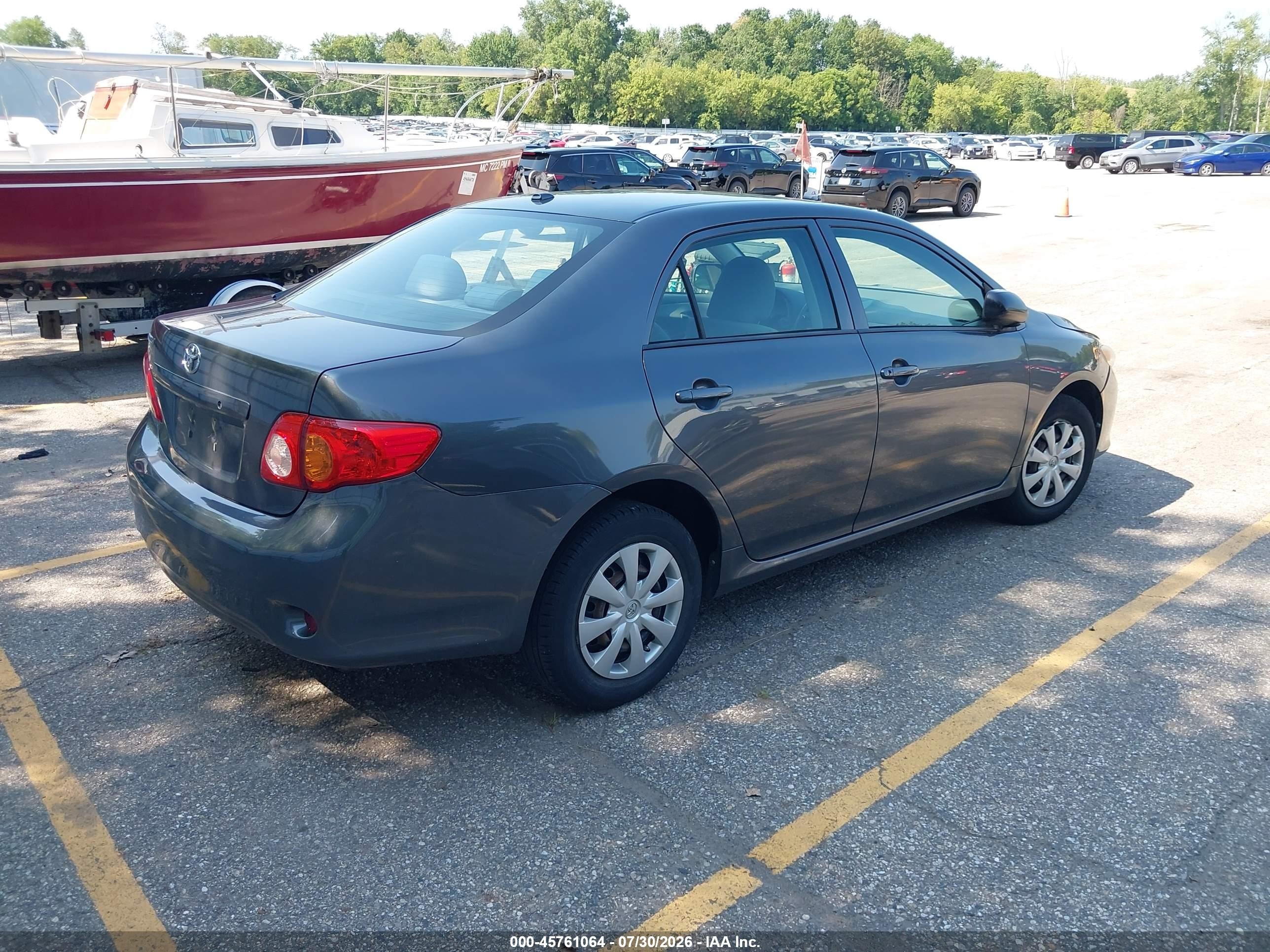 2010 Toyota Corolla   Серый vin: 2T1BU4EEXAC375264