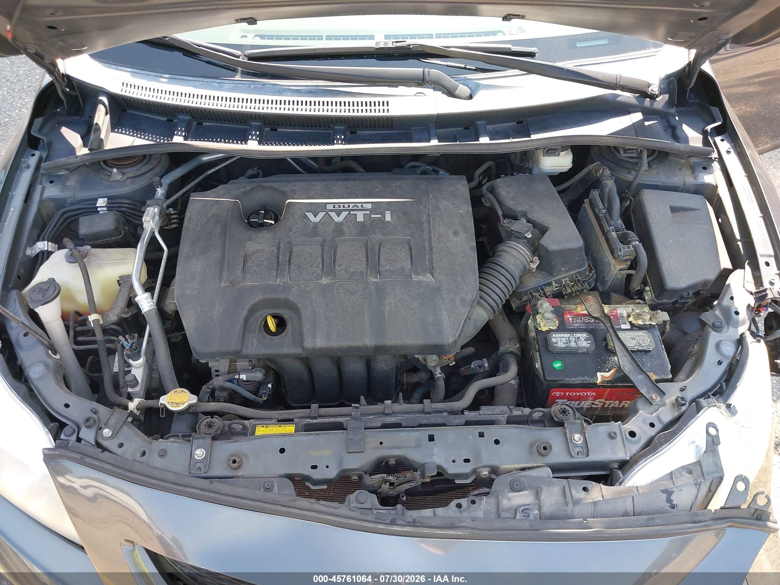 2010 Toyota Corolla   Серый vin: 2T1BU4EEXAC375264