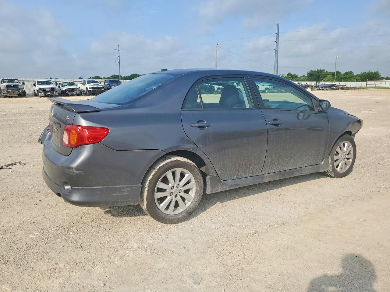 2010 Toyota Corolla S Gray vin: 2T1BU4EEXAC377256