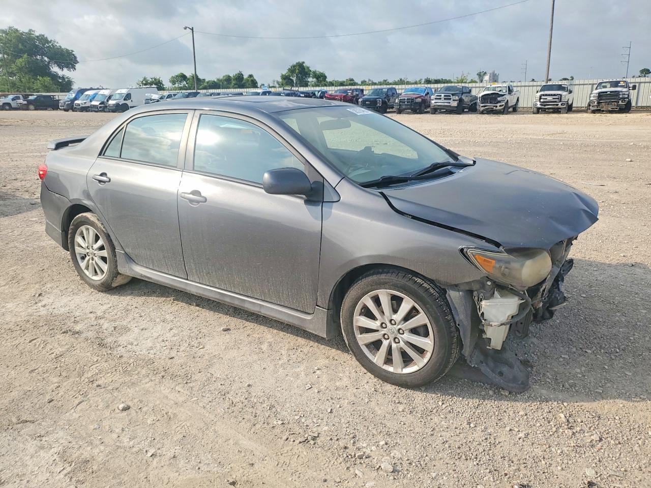 2010 Toyota Corolla S Gray vin: 2T1BU4EEXAC377256