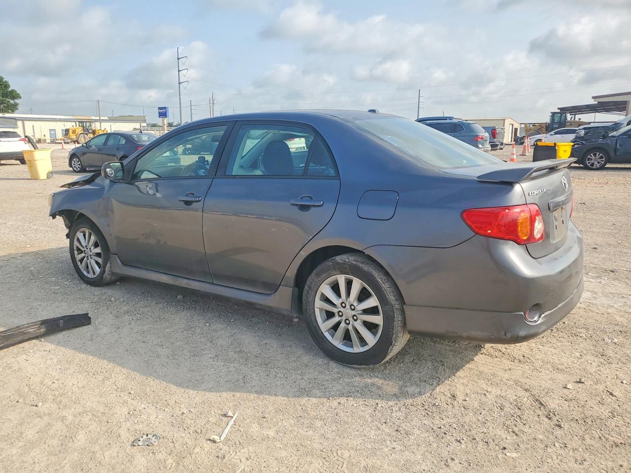 2010 Toyota Corolla S Gray vin: 2T1BU4EEXAC377256