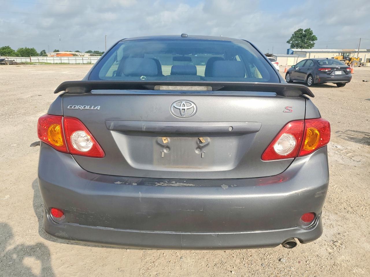 2010 Toyota Corolla S Gray vin: 2T1BU4EEXAC377256