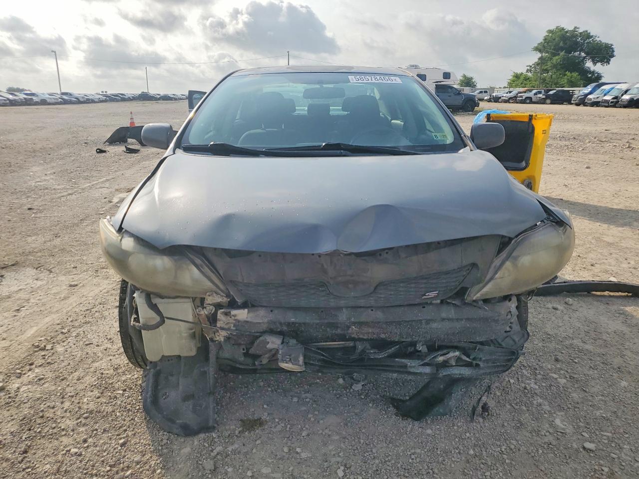 2010 Toyota Corolla S Gray vin: 2T1BU4EEXAC377256