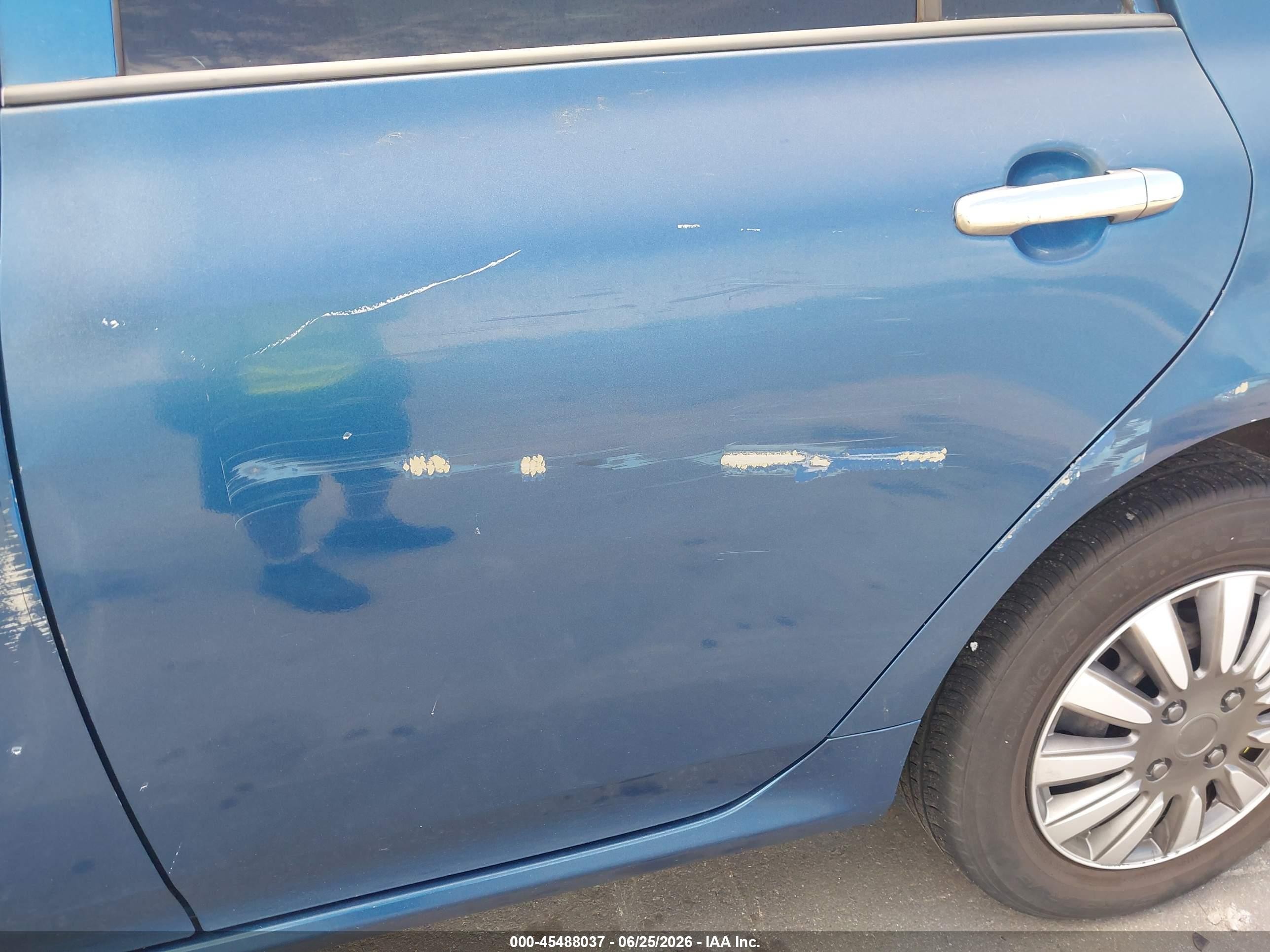 2010 Toyota Corolla Le Blue vin: 2T1BU4EEXAC392890