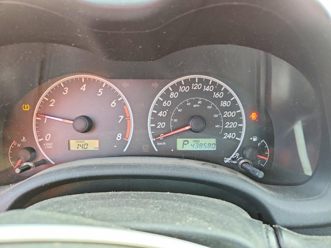 2010 Toyota Corolla Base Red vin: 2T1BU4EEXAC399094