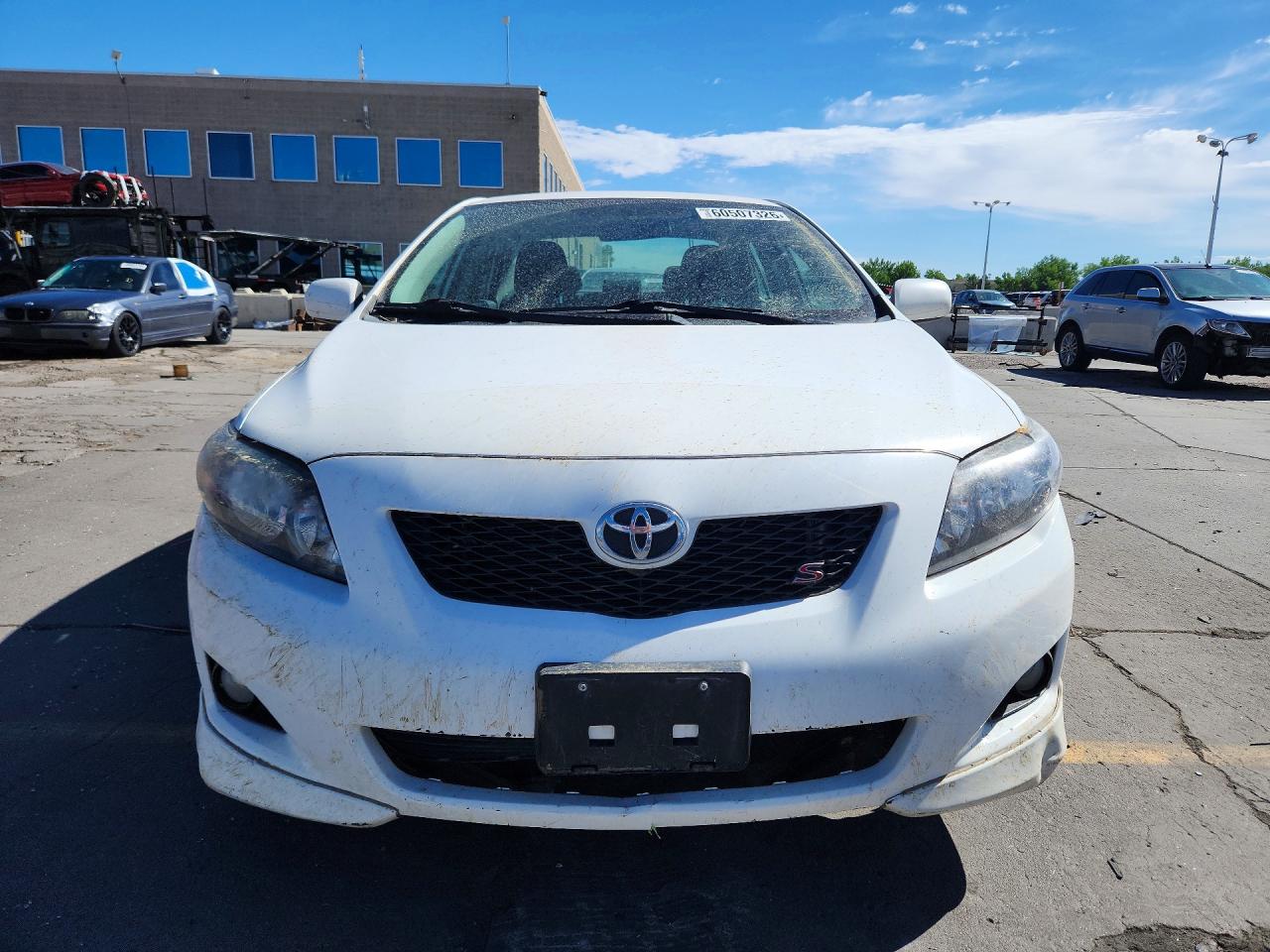 2010 Toyota Corolla S White vin: 2T1BU4EEXAC407744