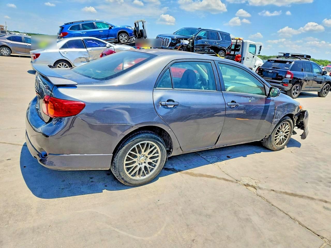 2010 Toyota Corolla S Gray vin: 2T1BU4EEXAC416797