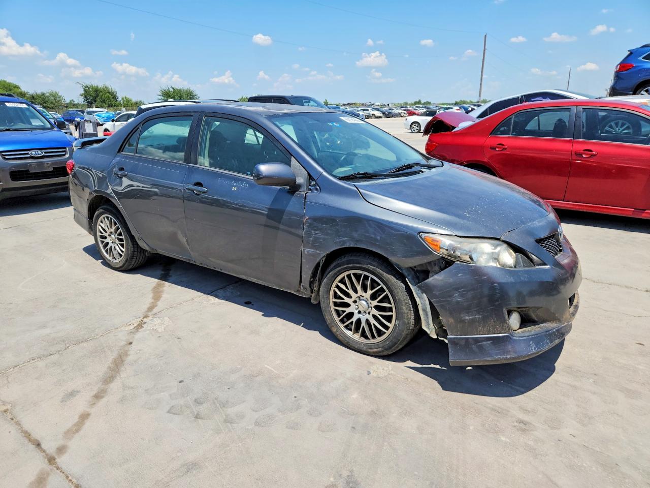 2010 Toyota Corolla S Gray vin: 2T1BU4EEXAC416797