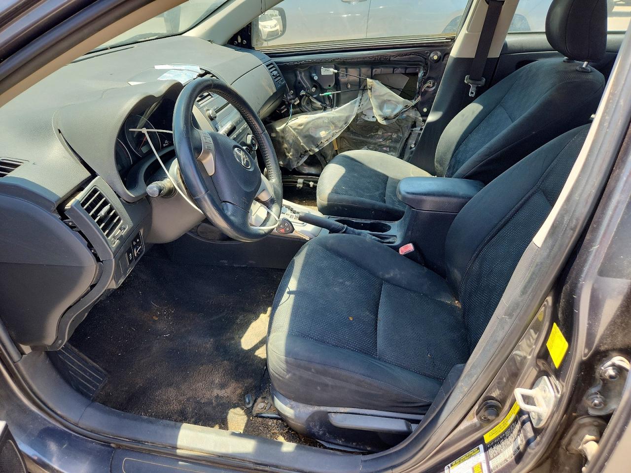 2010 Toyota Corolla S Gray vin: 2T1BU4EEXAC416797