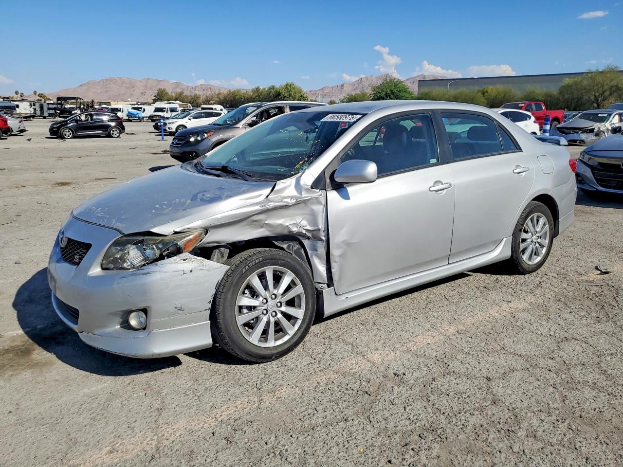 2010 Toyota Corolla S Серебряный vin: 2T1BU4EEXAC418470