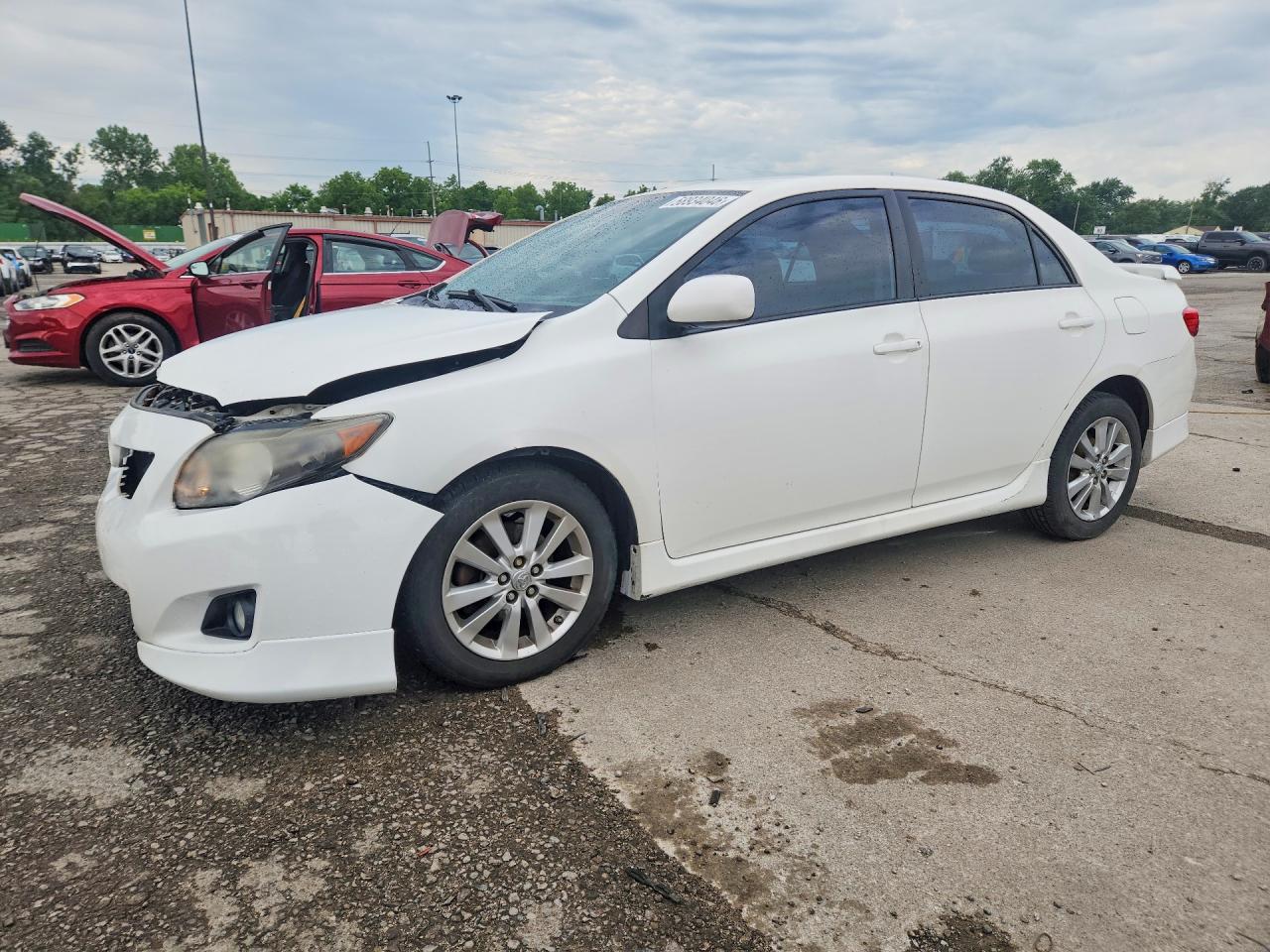 2010 Toyota Corolla S White vin: 2T1BU4EEXAC422471