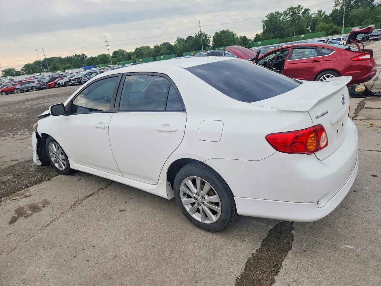 2010 Toyota Corolla S White vin: 2T1BU4EEXAC422471