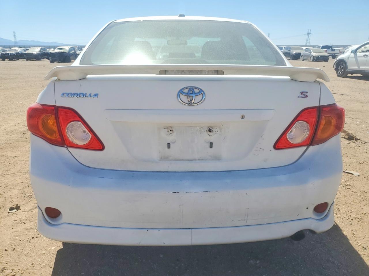 2010 Toyota Corolla S White vin: 2T1BU4EEXAC424592