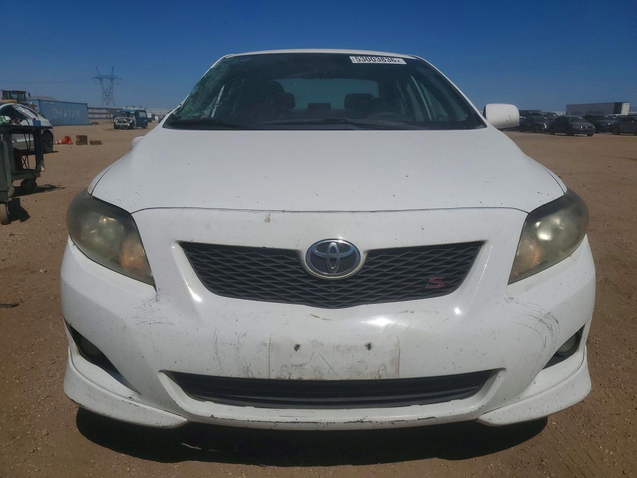 2010 Toyota Corolla S White vin: 2T1BU4EEXAC424592