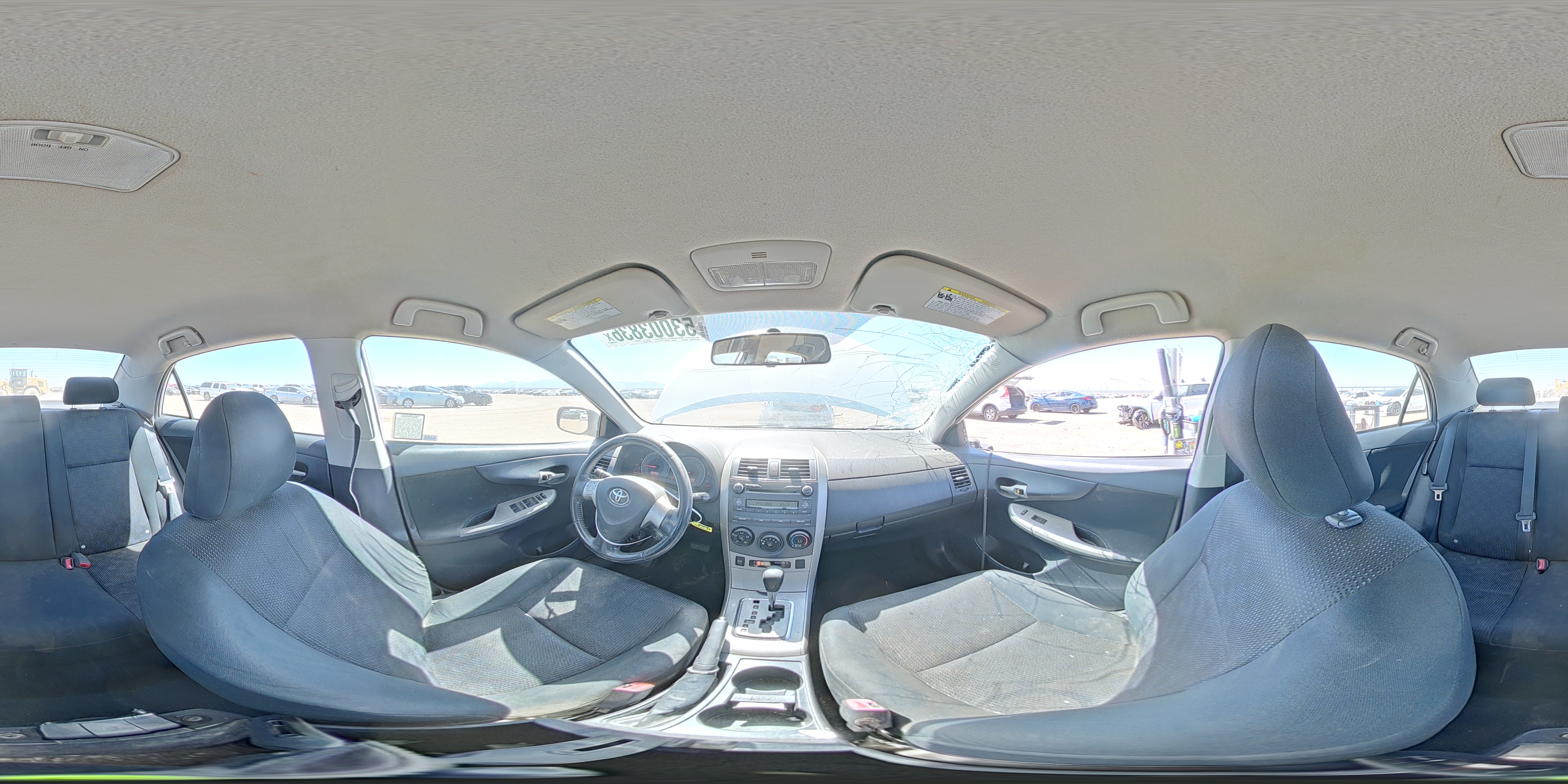 2010 Toyota Corolla S White vin: 2T1BU4EEXAC424592