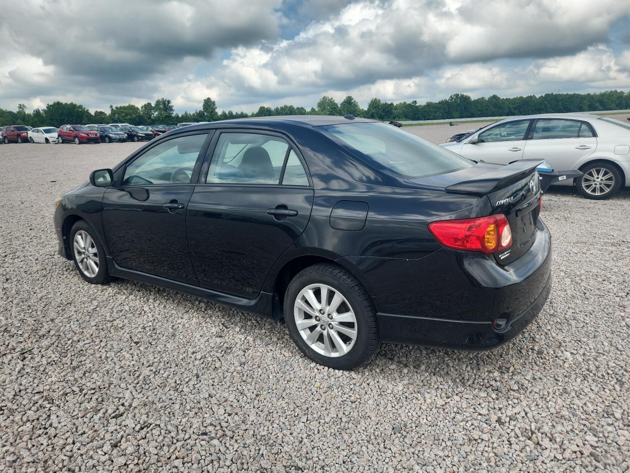 2010 Toyota Corolla S Black vin: 2T1BU4EEXAC456572