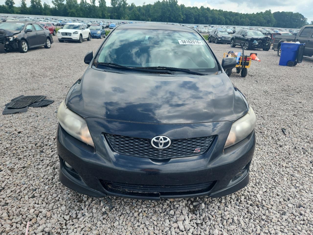 2010 Toyota Corolla S Black vin: 2T1BU4EEXAC456572