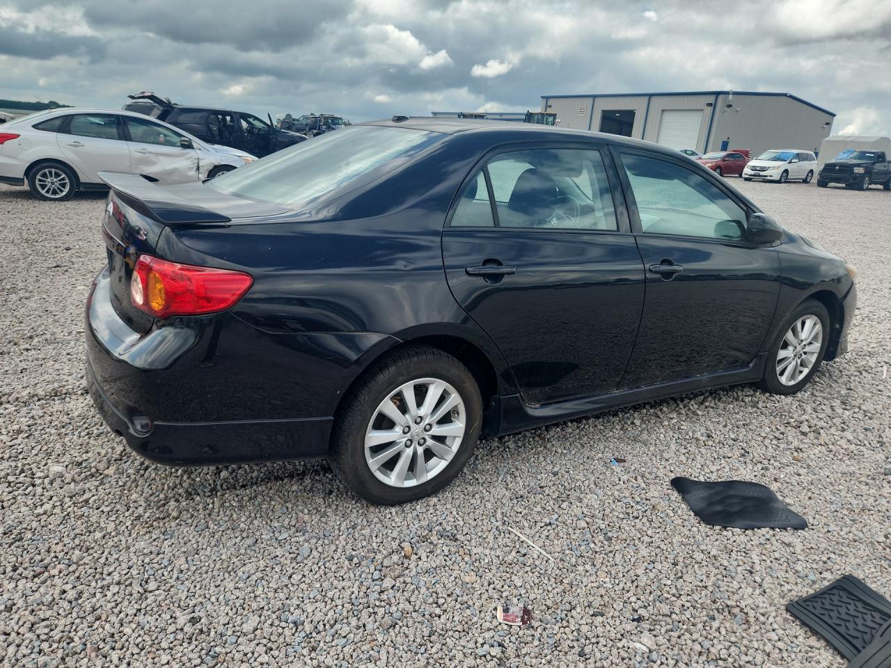 2010 Toyota Corolla S Black vin: 2T1BU4EEXAC456572