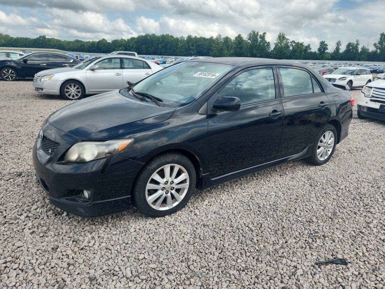 2010 Toyota Corolla S Black vin: 2T1BU4EEXAC456572