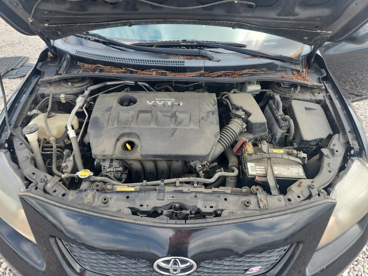 2010 Toyota Corolla S Black vin: 2T1BU4EEXAC456572