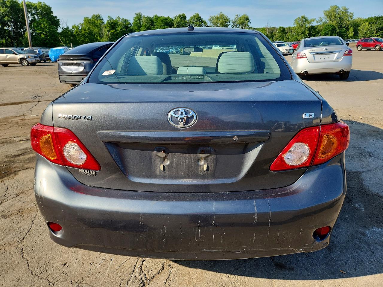 2010 Toyota Corolla Le Charcoal vin: 2T1BU4EEXAC490091