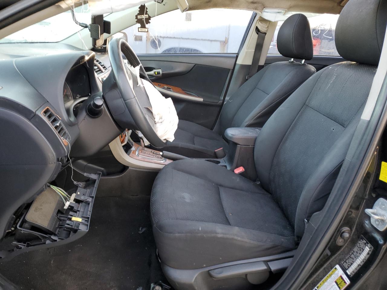 2010 Toyota Corolla Base Black vin: 2T1BU4EEXAC501221