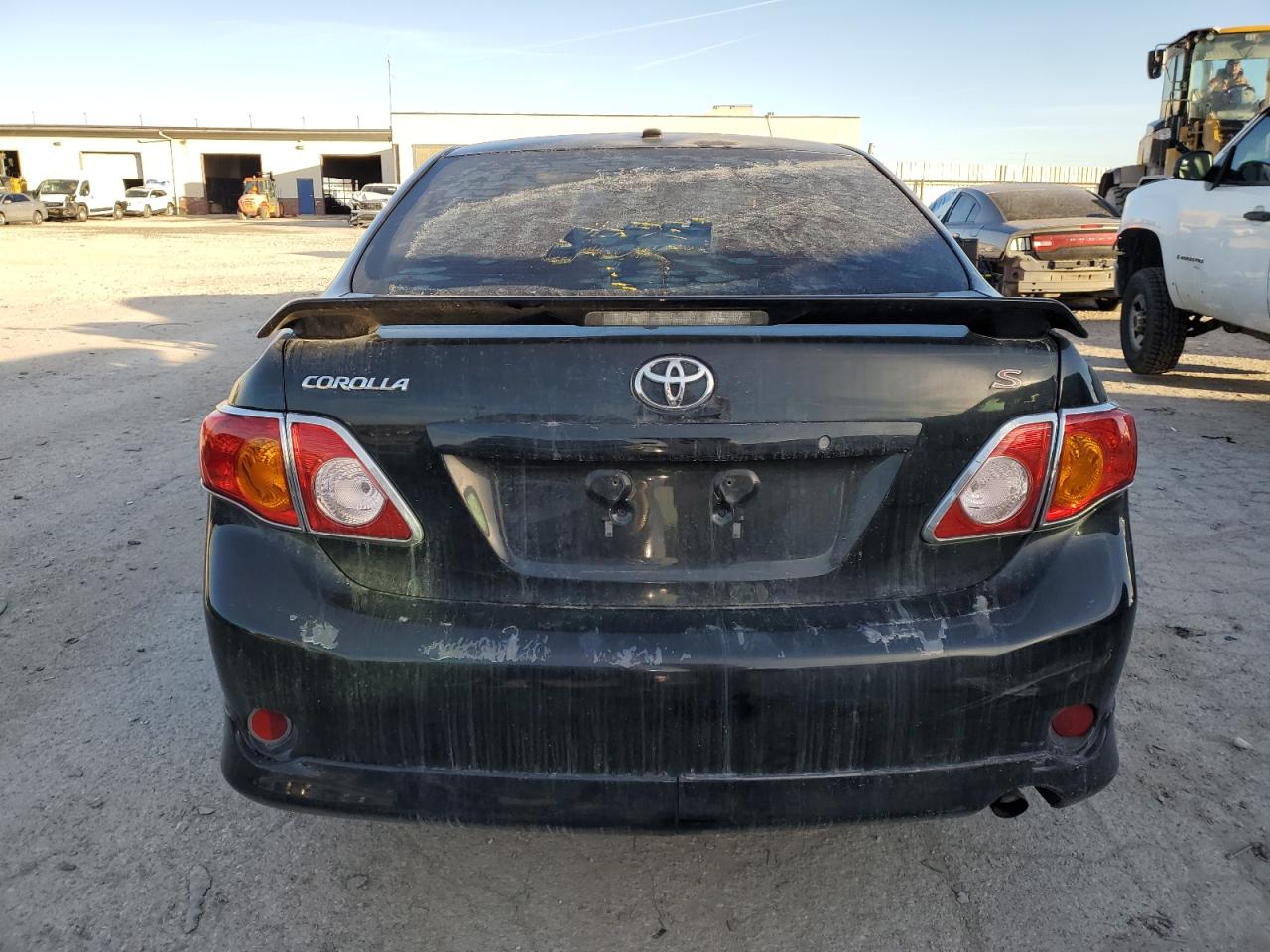 2010 Toyota Corolla Base Black vin: 2T1BU4EEXAC501221