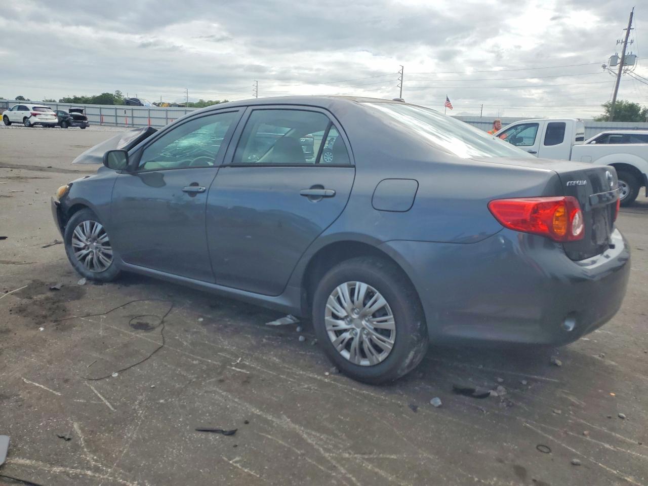 2010 Toyota Corolla Le Gray vin: 2T1BU4EEXAC507729