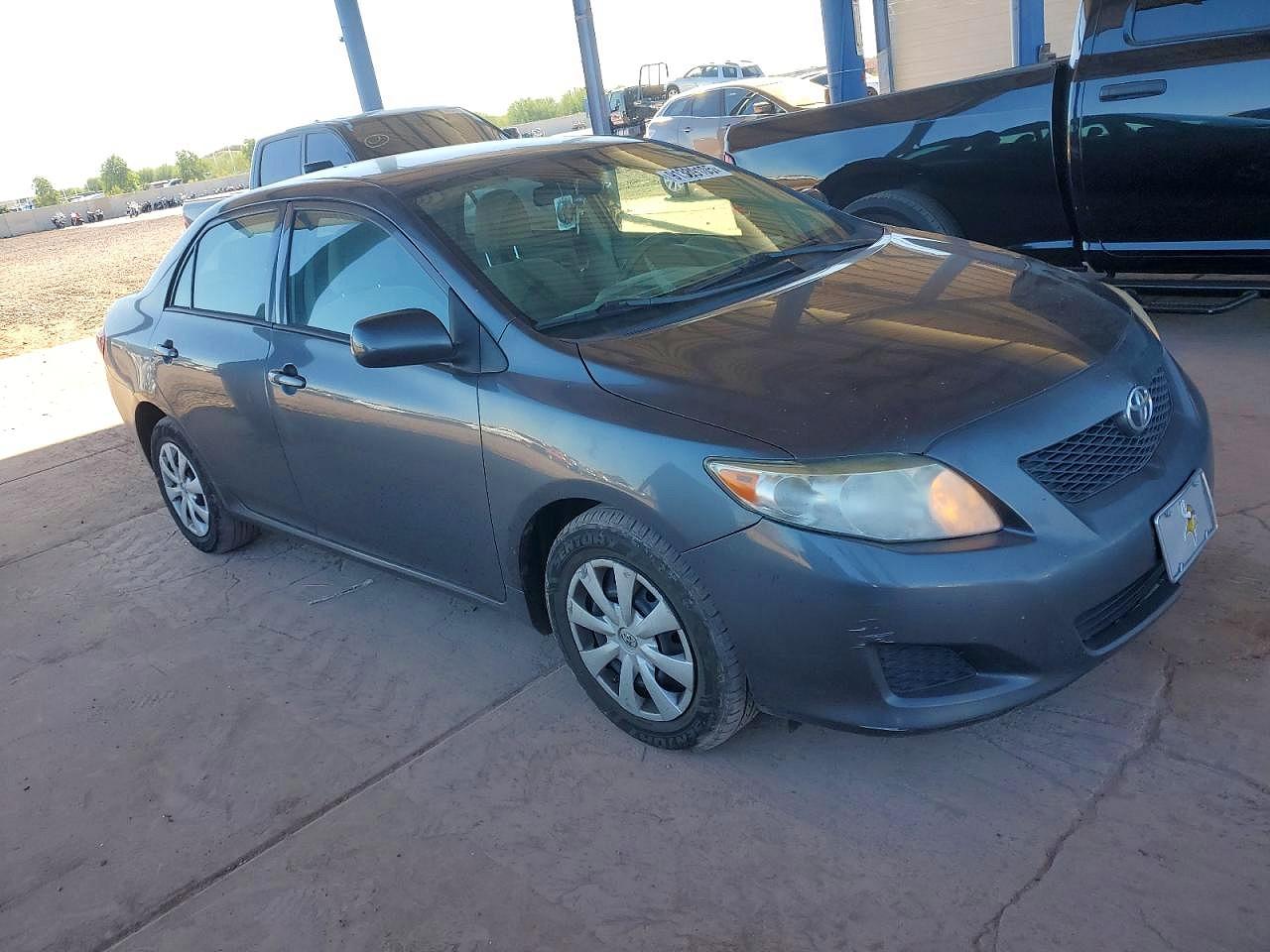 2010 Toyota Corolla Le Gray vin: 2T1BU4EEXAC511361