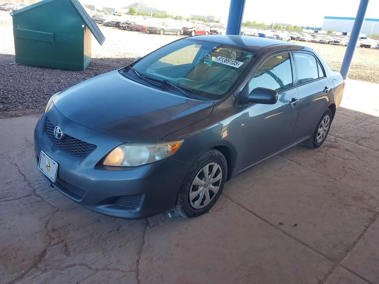 2010 Toyota Corolla Le Gray vin: 2T1BU4EEXAC511361