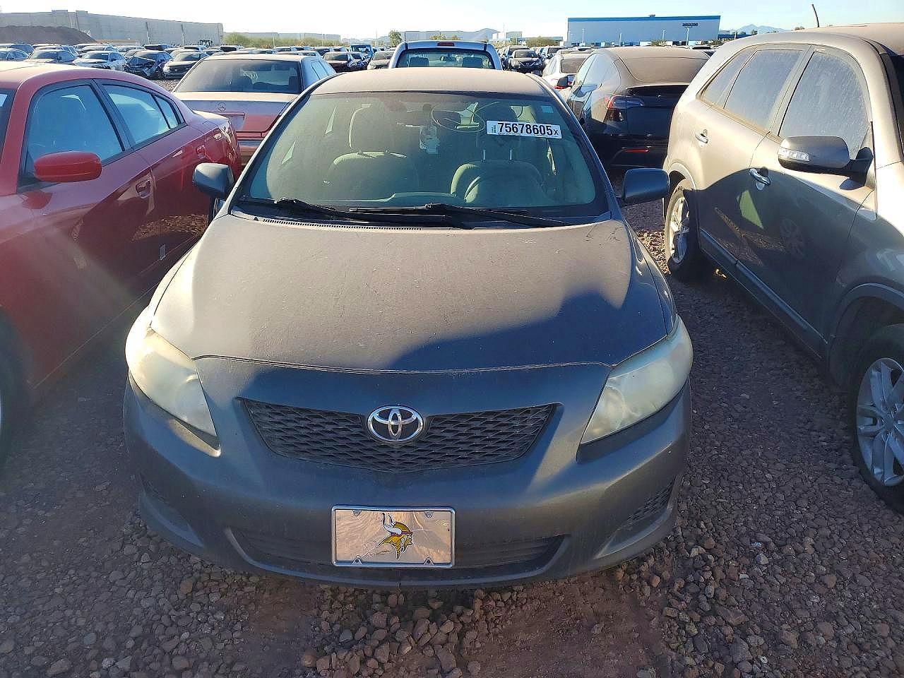 2010 Toyota Corolla Le Gray vin: 2T1BU4EEXAC511361