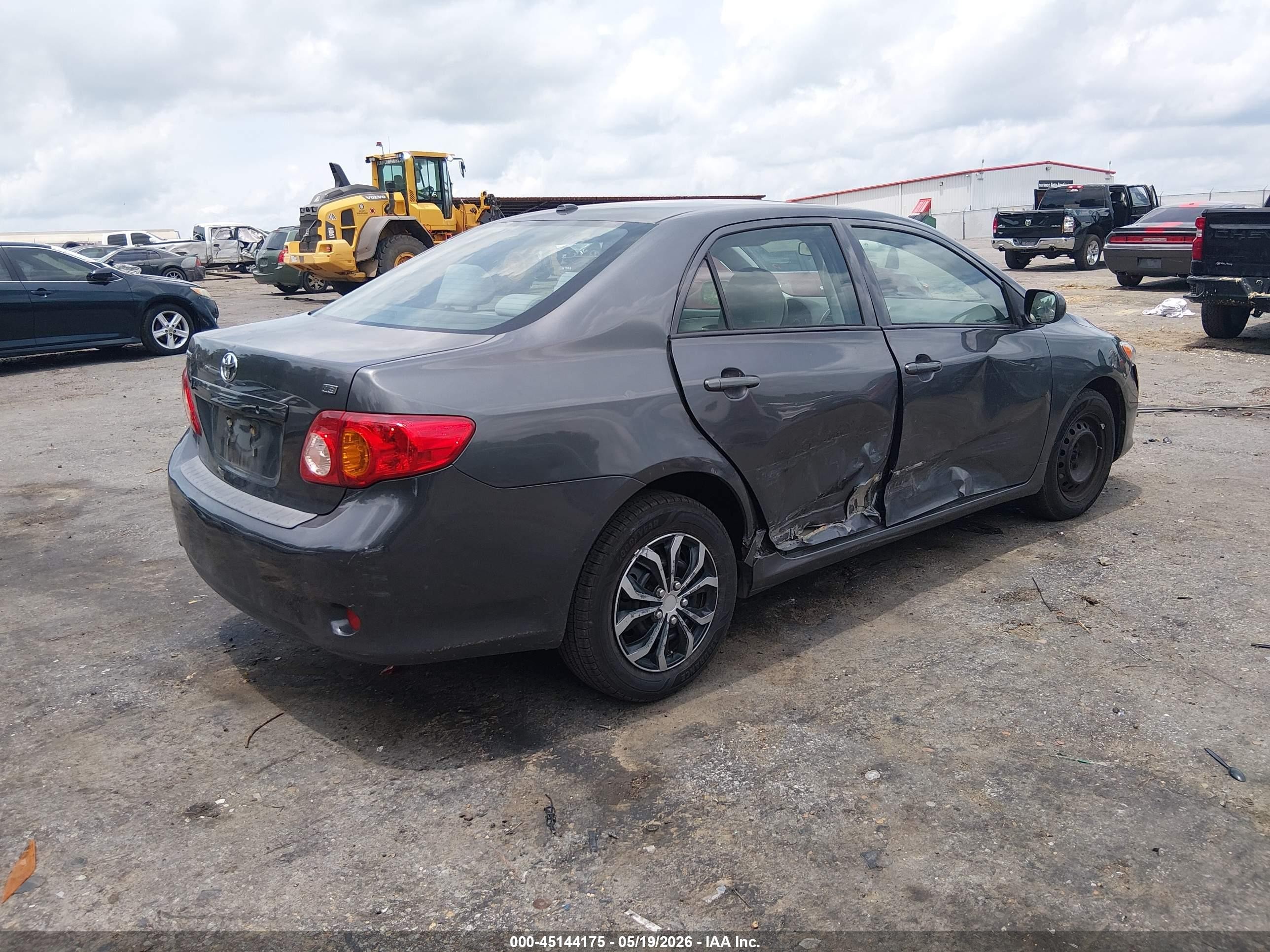 2010 Toyota Corolla Le Gray vin: 2T1BU4EEXAC513238
