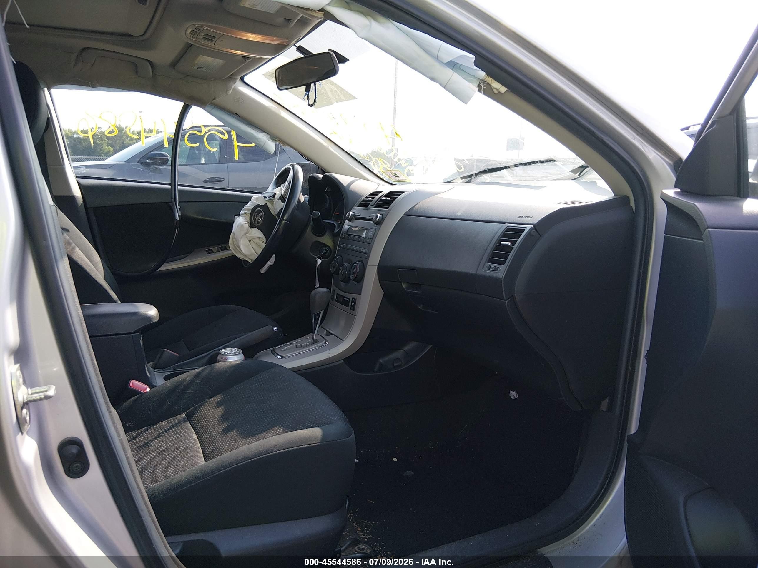 2010 Toyota Corolla S Gray vin: 2T1BU4EEXAC524837