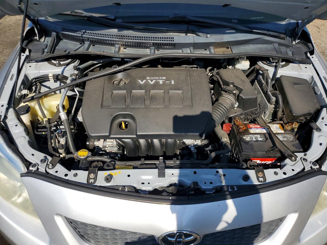 2010 Toyota Corolla Le Silver vin: 2T1BU4EEXAC531075