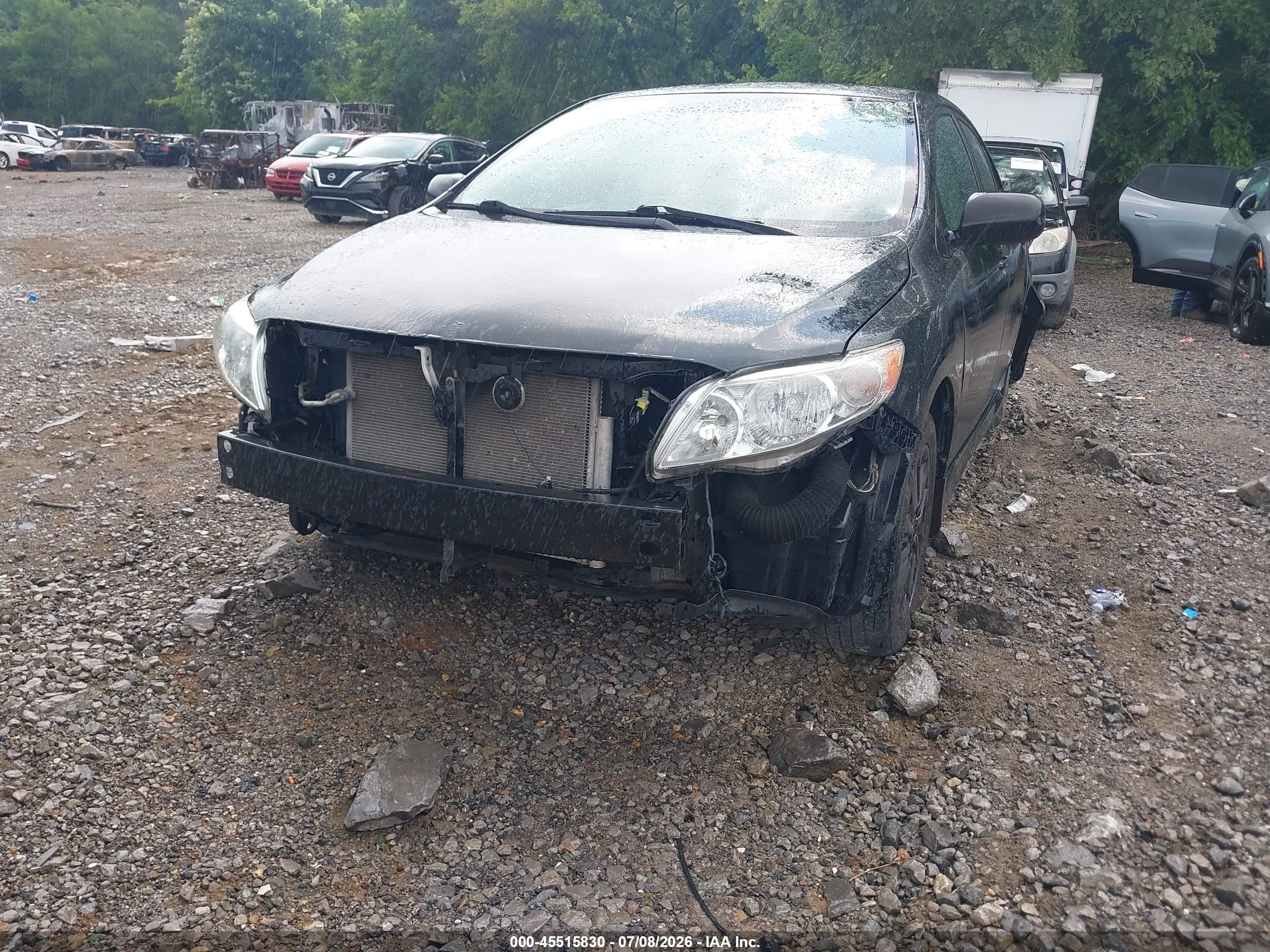 2010 Toyota Corolla S Black vin: 2T1BU4EEXAC532730