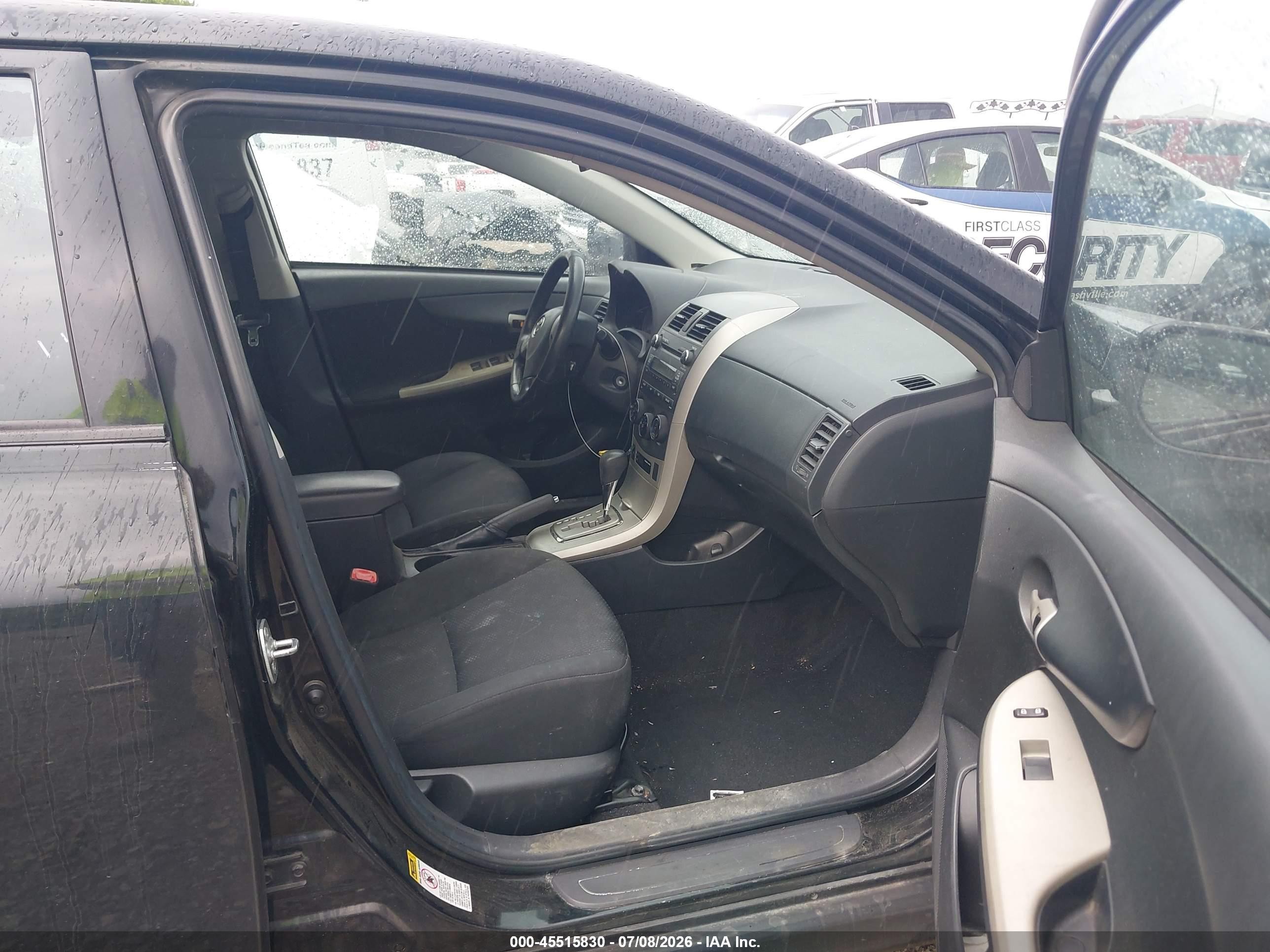 2010 Toyota Corolla S Black vin: 2T1BU4EEXAC532730