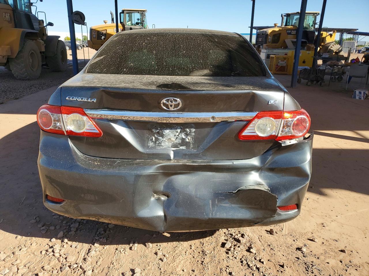 2011 Toyota Corolla Le Gray vin: 2T1BU4EEXBC537069