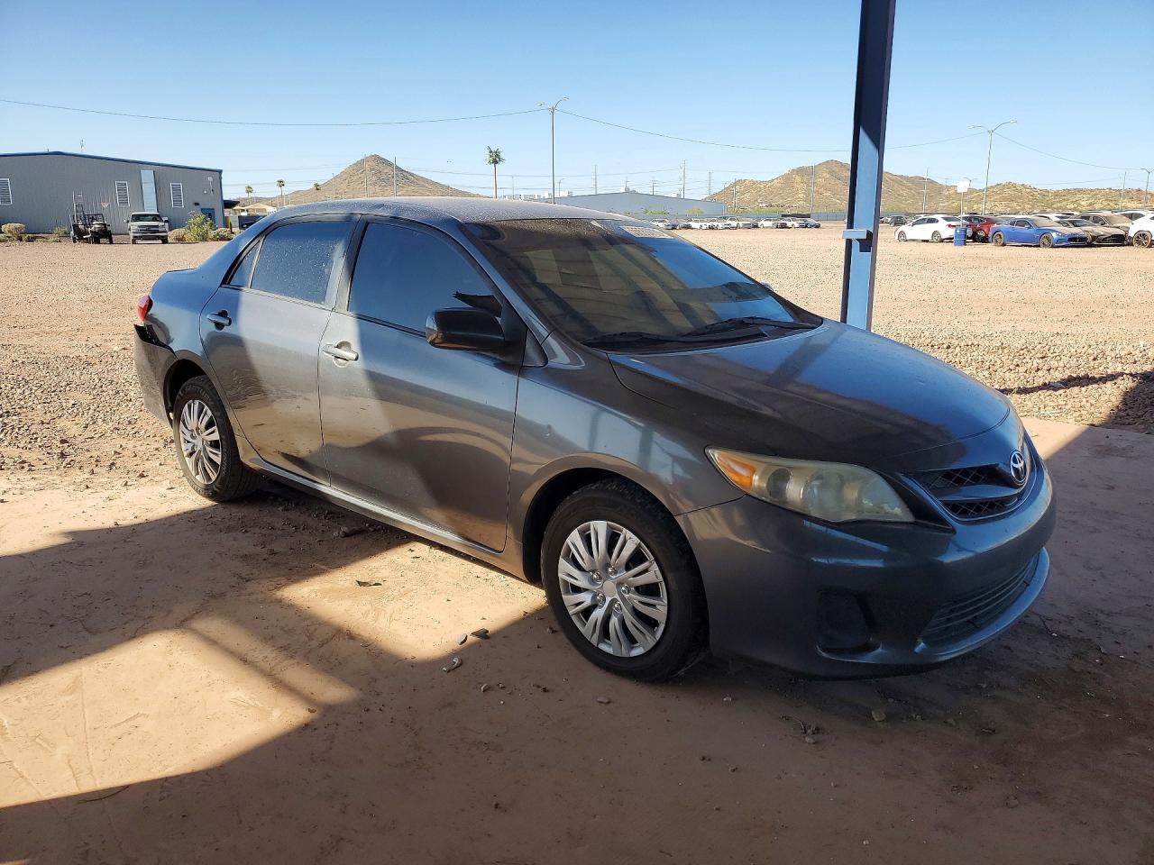 2011 Toyota Corolla Le Gray vin: 2T1BU4EEXBC537069