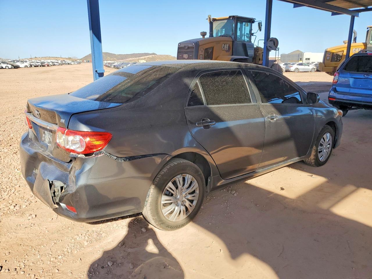 2011 Toyota Corolla Le Gray vin: 2T1BU4EEXBC537069