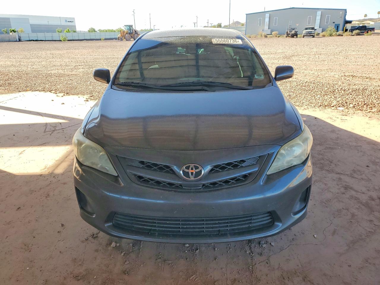 2011 Toyota Corolla Le Gray vin: 2T1BU4EEXBC537069
