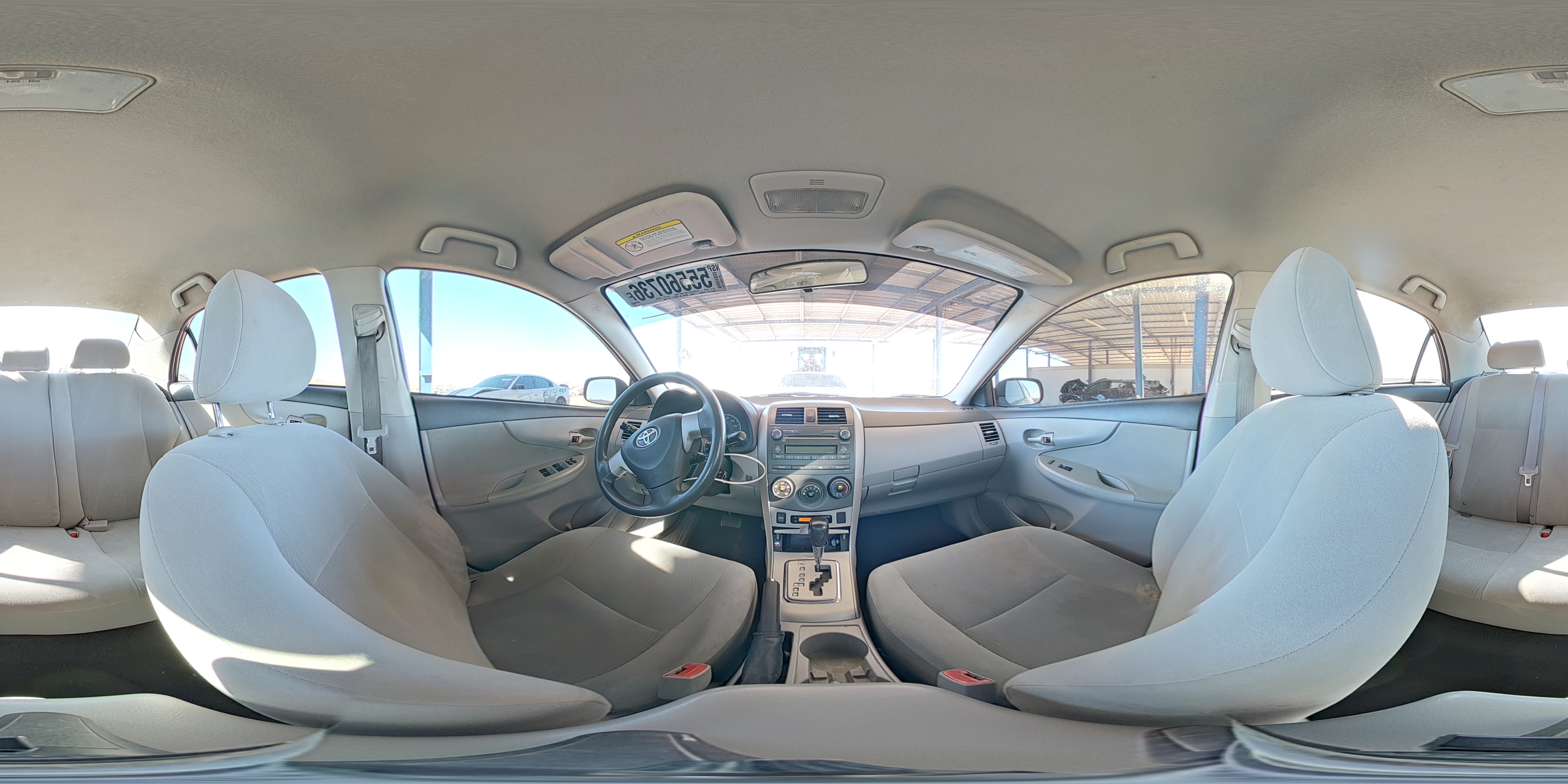 2011 Toyota Corolla Le Gray vin: 2T1BU4EEXBC537069