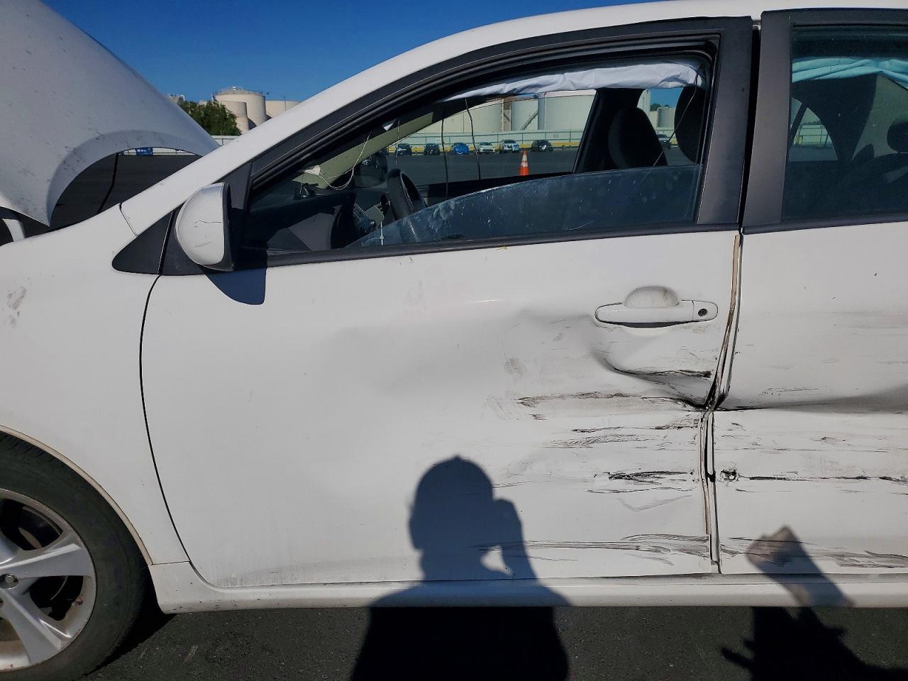 2011 Toyota Corolla Le Белый vin: 2T1BU4EEXBC558973