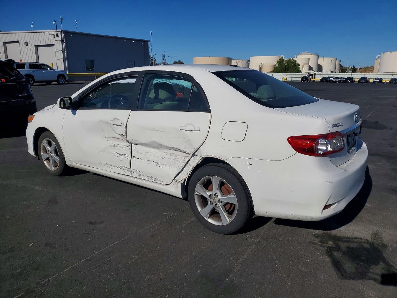 2011 Toyota Corolla Le Белый vin: 2T1BU4EEXBC558973